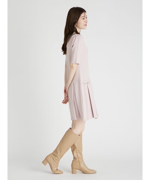 セール】プリーツニットワンピース（ワンピース）｜CELFORD（セル