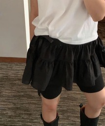 THE HITSS（ヒッツ）の「フリル リボン シフォン レイヤード ラップスカート（スカート）」