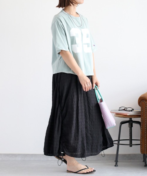 Champion(チャンピオン)の「【Champion】SHORT SLEEVE TEE(Tシャツ/カットソー・レディース・オレンジ/ミント/パープル・M)」の20枚目の写真