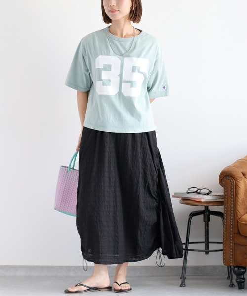 Champion(チャンピオン)の「【Champion】SHORT SLEEVE TEE(Tシャツ/カットソー・レディース・オレンジ/ミント/パープル・M)」の21枚目の写真
