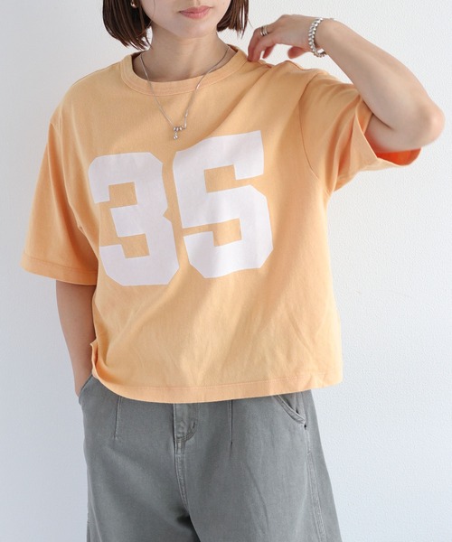 Champion(チャンピオン)の「【Champion】SHORT SLEEVE TEE(Tシャツ/カットソー・レディース・オレンジ/ミント/パープル・M)」の12枚目の写真