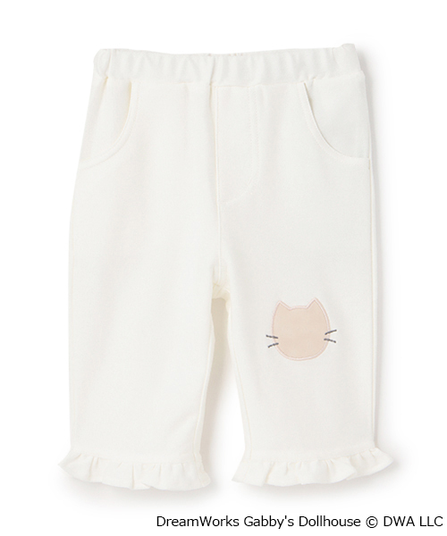 petit main(プティマイン)の「【ギャビー】なりきりカットパンツ(その他パンツ・キッズ・アイボリー/ブルー・S/L/M)」の2枚目の写真