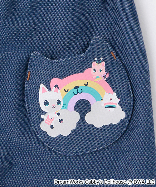 petit main(プティマイン)の「【ギャビー】なりきりカットパンツ(その他パンツ・キッズ・アイボリー/ブルー・S/L/M)」の8枚目の写真