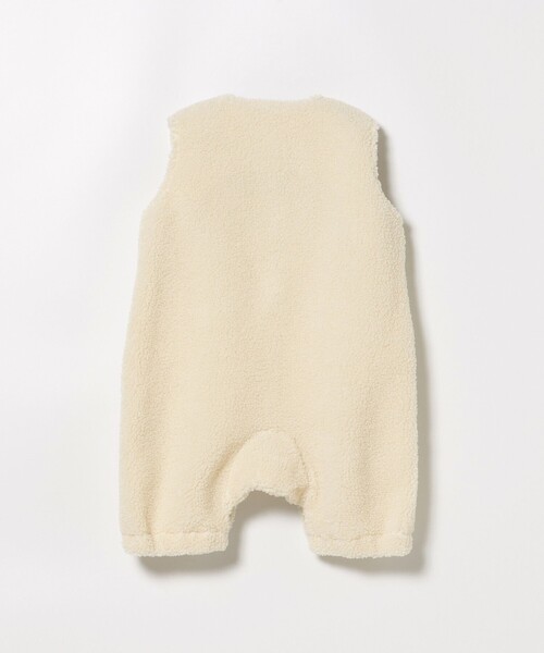BEAMS mini（ビームスミニ）の「【WEB限定】ベビー ボア オーバーオール 2025FW（70～80cm）（サロペット/オーバーオール・キッズ・ホワイト系その他5/ブラウン系その他4・80/70）」の15枚目の写真