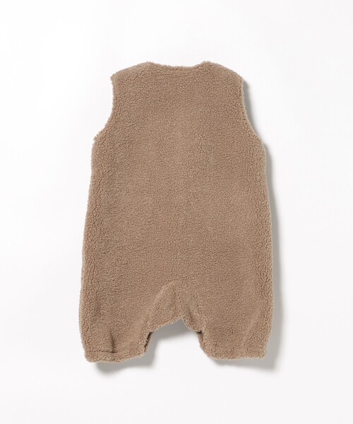BEAMS mini（ビームスミニ）の「【WEB限定】ベビー ボア オーバーオール 2025FW（70～80cm）（サロペット/オーバーオール・キッズ・ホワイト系その他5/ブラウン系その他4・80/70）」の18枚目の写真