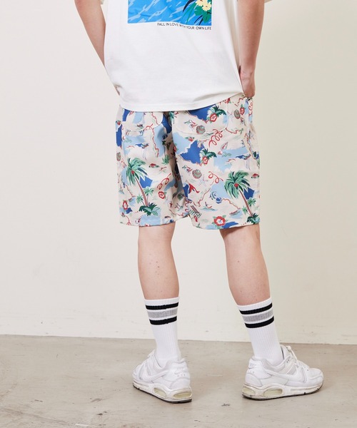 Fluffy BROTHERS(フラッフィーブラザーズ)の「ハーフパンツ(大人サイズ)(その他パンツ・メンズ・アイボリー/ブラック・M/L/XL)」の3枚目の写真