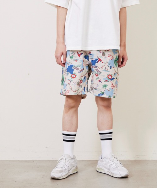Fluffy BROTHERS(フラッフィーブラザーズ)の「ハーフパンツ(大人サイズ)(その他パンツ・メンズ・アイボリー/ブラック・M/L/XL)」の5枚目の写真