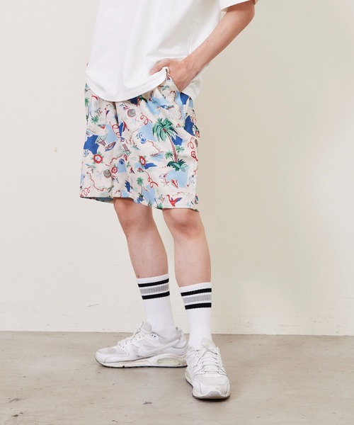 Fluffy BROTHERS(フラッフィーブラザーズ)の「ハーフパンツ(大人サイズ)(その他パンツ・メンズ・アイボリー/ブラック・M/L/XL)」の6枚目の写真
