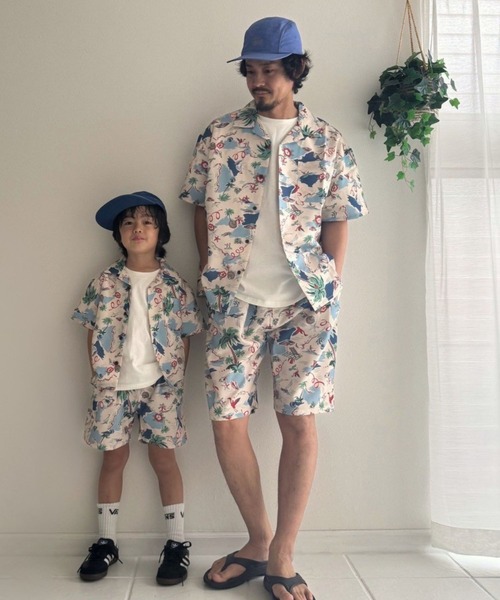 Fluffy BROTHERS(フラッフィーブラザーズ)の「ハーフパンツ(大人サイズ)(その他パンツ・メンズ・アイボリー/ブラック・M/L/XL)」の8枚目の写真