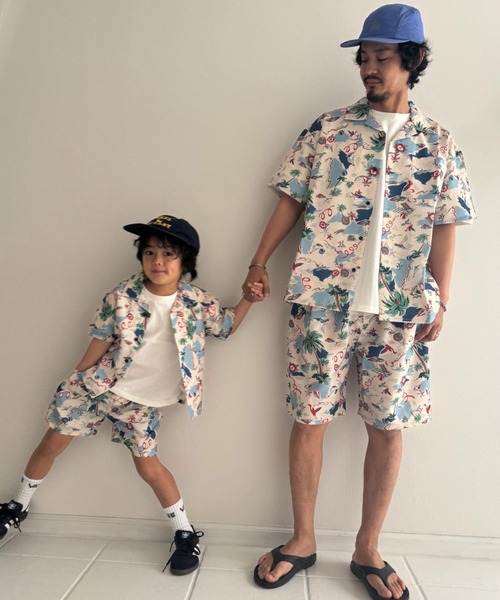 Fluffy BROTHERS(フラッフィーブラザーズ)の「ハーフパンツ(大人サイズ)(その他パンツ・メンズ・アイボリー/ブラック・M/L/XL)」の19枚目の写真