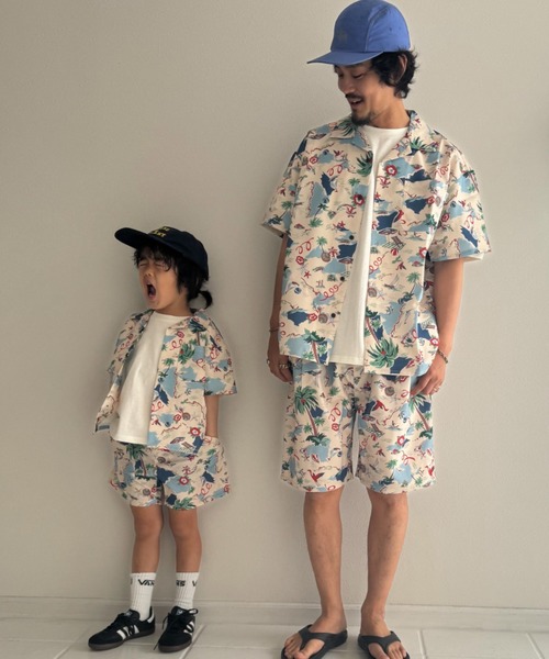 Fluffy BROTHERS(フラッフィーブラザーズ)の「ハーフパンツ(大人サイズ)(その他パンツ・メンズ・アイボリー/ブラック・M/L/XL)」の16枚目の写真