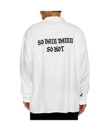 CALEE（キャリー）の「EMBROIDERY OPEN COLLAR L/S SH（シャツ/ブラウス）」