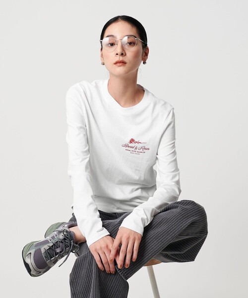 別注】＜WAVE UNION＞プリントロングスリーブTシャツ（Tシャツ