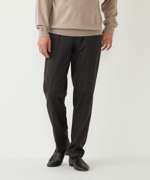 SHIPS Colors(シップス カラーズ)の「SHIPS Colors:〈洗濯機可能〉AVANT(R) ストレッチ スラックス(セットアップ対応)(スラックス・メンズ・ダークグレー/ブルー/ブラック/ネイビー/カーキ・44/46/48/50/52)」の2枚目の写真