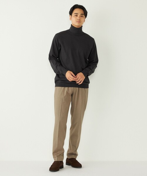 SHIPS Colors(シップス カラーズ)の「SHIPS Colors:〈洗濯機可能〉AVANT(R) ストレッチ スラックス(セットアップ対応)(スラックス・メンズ・ダークグレー/ブルー/ブラック/ネイビー/カーキ・44/46/48/50/52)」の21枚目の写真