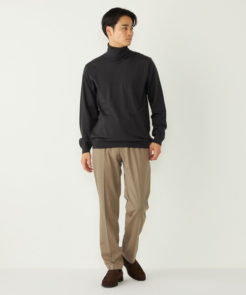 SHIPS Colors(シップス カラーズ)の「SHIPS Colors:〈洗濯機可能〉AVANT(R) ストレッチ スラックス(セットアップ対応)(スラックス・メンズ・ダークグレー/ブルー/ブラック/ネイビー/カーキ・44/46/48/50/52)」の20枚目の写真