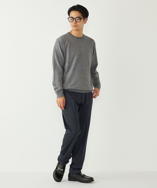 SHIPS Colors(シップス カラーズ)の「SHIPS Colors:〈洗濯機可能〉AVANT(R) ストレッチ スラックス(セットアップ対応)(スラックス・メンズ・ダークグレー/ブルー/ブラック/ネイビー/カーキ・44/46/48/50/52)」の15枚目の写真