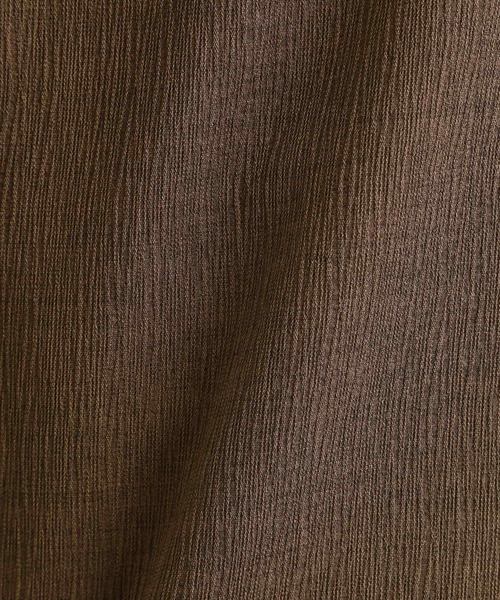 tk.TAKEO KIKUCHI（ティーケータケオキクチ）の「【セットアップ対応】テッククレープノーカラージャケット（テーラードジャケット・メンズ・ブラック/ブラウン系その他/チャコールグレー・01/02/03）」の16枚目の写真