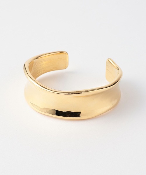 BARNYARDSTORM（バンヤードストーム）の「BARNYARDSTORM / フラットカーブバングル【MADE IN JAPAN】（バングル/リストバンド・レディース・シルバー/ゴールド・FREE）」の11枚目の写真