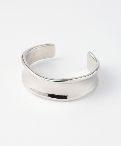 BARNYARDSTORM（バンヤードストーム）の「BARNYARDSTORM / フラットカーブバングル【MADE IN JAPAN】（バングル/リストバンド・レディース・シルバー/ゴールド・FREE）」の12枚目の写真