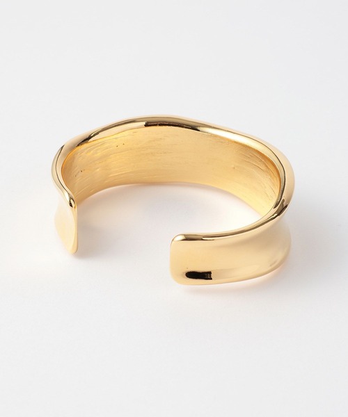 BARNYARDSTORM（バンヤードストーム）の「BARNYARDSTORM / フラットカーブバングル【MADE IN JAPAN】（バングル/リストバンド・レディース・シルバー/ゴールド・FREE）」の13枚目の写真