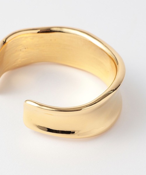 BARNYARDSTORM（バンヤードストーム）の「BARNYARDSTORM / フラットカーブバングル【MADE IN JAPAN】（バングル/リストバンド・レディース・シルバー/ゴールド・FREE）」の14枚目の写真