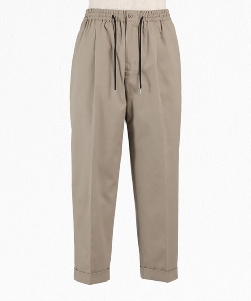 ASTRONOMY（アストロノミー）の「ドローストリングチノパンツ（チノパンツ・メンズ・ベージュ/グレー・マルチサイズ）」の2枚目の写真
