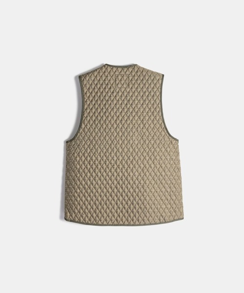 LAVENHAM（ラベンハム）の「Black Edition Zipped Gilet Mens / ブラック エディション ジップド ジレ メンズ（ベスト・メンズ・ブラック/ライトカーキ・L/M/S）」の14枚目の写真