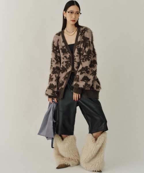 yae（ヤエ）の「2way blocking pants / 2ウェイブロッキングパンツ（その他パンツ・レディース・ブラウン/ブラック・38/36）」の5枚目の写真