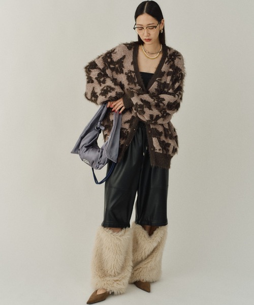 yae（ヤエ）の「2way blocking pants / 2ウェイブロッキングパンツ（その他パンツ・レディース・ブラウン/ブラック・38/36）」の21枚目の写真