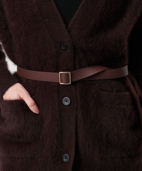 LEFIJE（レフィエ）の「＜LEFIJE＞ロング ベルト（ベルト・レディース・ブラウン系/ブラック・FREE）」の9枚目の写真