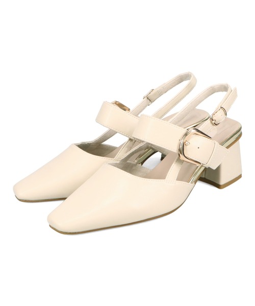 ORiental TRaffic(オリエンタルトラフィック)の「バックストラップパンプス/51301(パンプス・レディース・ブラック/ブラウン/ベージュ・34/35/36/37/38/39/40/41/42/33/43)」の4枚目の写真