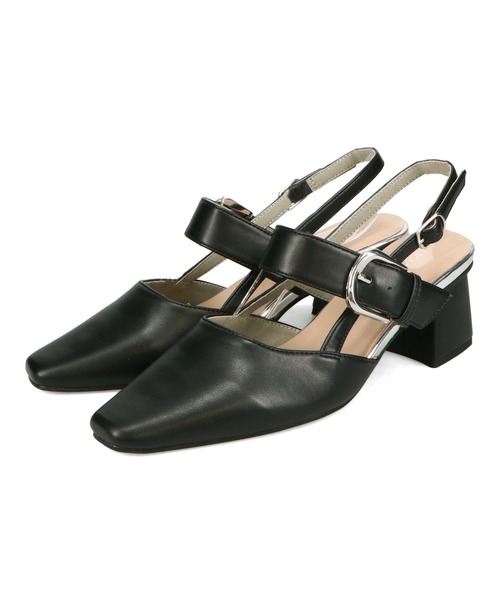 ORiental TRaffic(オリエンタルトラフィック)の「バックストラップパンプス/51301(パンプス・レディース・ブラック/ブラウン/ベージュ・34/35/36/37/38/39/40/41/42/33/43)」の12枚目の写真