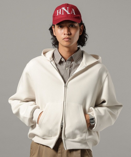 RAGEBLUE（レイジブルー）の「ソフトタッチ/ダブルジップパーカー（パーカー・メンズ・グレー系その他/レッド/ダークブラウン・FREE/MEDIUM）」の8枚目の写真