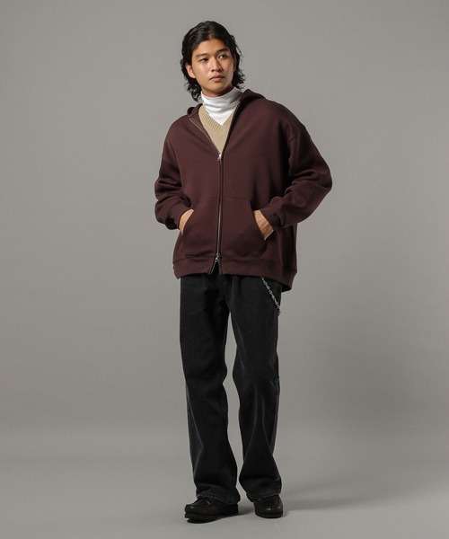 セール】ソフトタッチ/ダブルジップパーカー（パーカー）｜RAGEBLUE