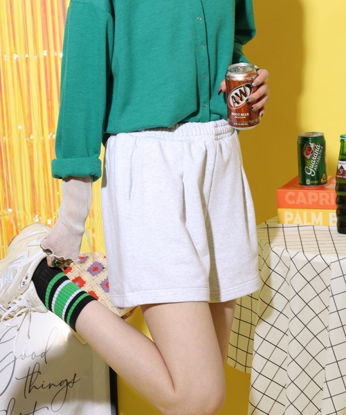 NERDY（ノルディ）の「カーシブロゴショーツ（その他パンツ・レディース・ブラック/ホワイト系その他・M/S）」の9枚目の写真