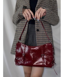 Rye by belgrace（リーバイベルグレイス）の「２wayサイドリボンレザーショルダーバッグ（ショルダーバッグ）」