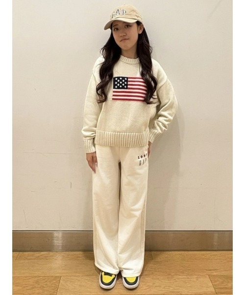 セーター ニット コットン100% 11色展開／コットン100／アンサンブル可能】 プルオーバー