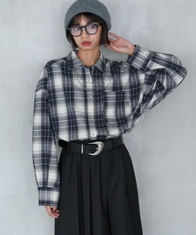 PAGEBOY | 【マルチWAY仕様】オンブレチェック2WAYシャツ2(シャツ/ブラウス)