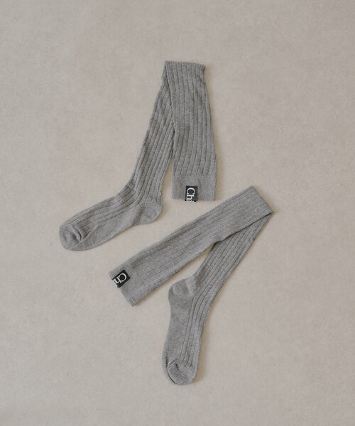 ネーム入りシアーハイソックス（ソックス/靴下）｜Chico（チコ