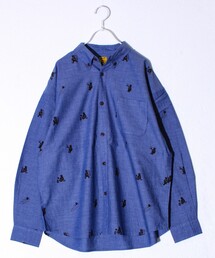 COBMASTER（コブマスター）の「【COBMASTER/コブマスター】シャンブレー総柄プリントB.Dシャツ（シャツ/ブラウス・メンズ）」