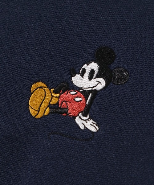 Disney(ディズニー)の「【Disney/ディズニー】 アートワーク デザイン 裏起毛 胸ワッペン フルジップ スェット パーカー(パーカー・レディース・オートミール/スミクロ/ネイビー/杢グレー・M/L)」の15枚目の写真
