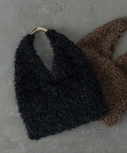 GALLEST（ギャレスト）の「【LE VERNIS】メタルハンドルトートバッグ（トートバッグ・レディース・ブラウン系その他/ブラック・00）」の2枚目の写真