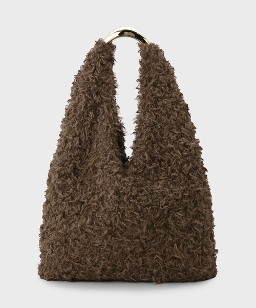 GALLEST（ギャレスト）の「【LE VERNIS】メタルハンドルトートバッグ（トートバッグ・レディース・ブラウン系その他/ブラック・00）」の6枚目の写真