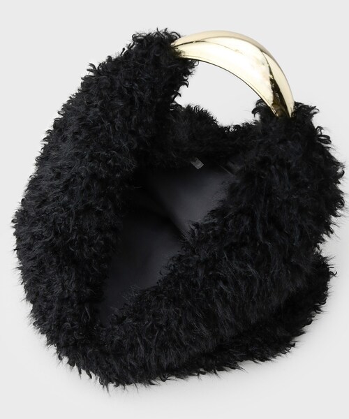 GALLEST（ギャレスト）の「【LE VERNIS】メタルハンドルトートバッグ（トートバッグ・レディース・ブラウン系その他/ブラック・00）」の11枚目の写真