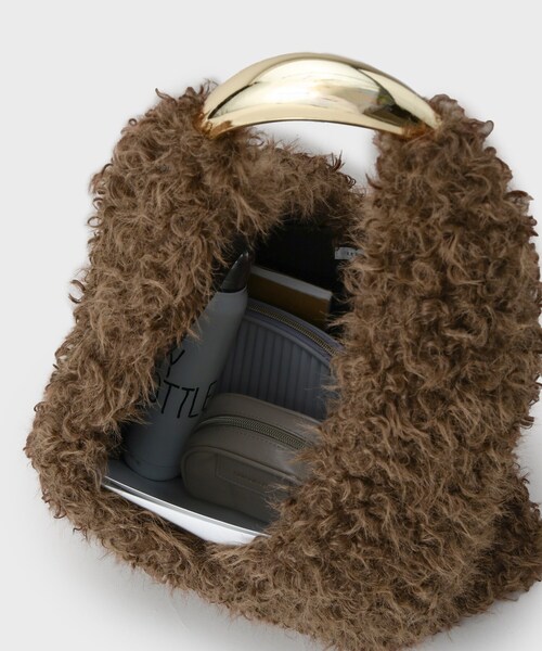 GALLEST（ギャレスト）の「【LE VERNIS】メタルハンドルトートバッグ（トートバッグ・レディース・ブラウン系その他/ブラック・00）」の12枚目の写真