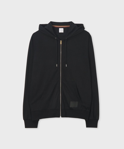 Cropped Logo' テックウール パーカ / 253567 300S（パーカー）｜Paul