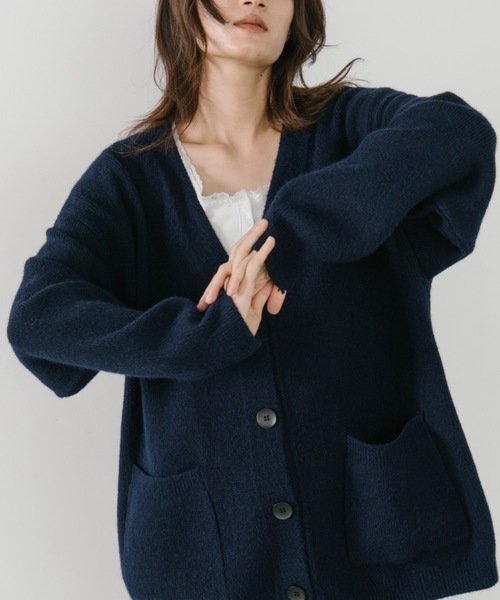 オーバーサイズニットカーディガン（カーディガン/ボレロ）｜duei