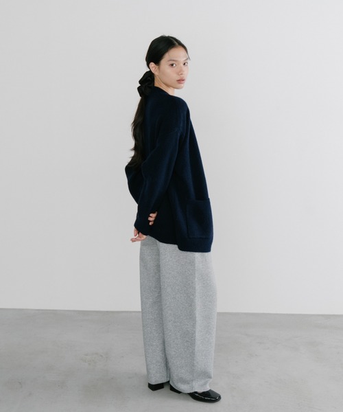 duei（デュイ）の「オーバーサイズニットカーディガン（カーディガン/ボレロ・レディース・ピンク/ネイビー/アイボリー・FREE）」の21枚目の写真