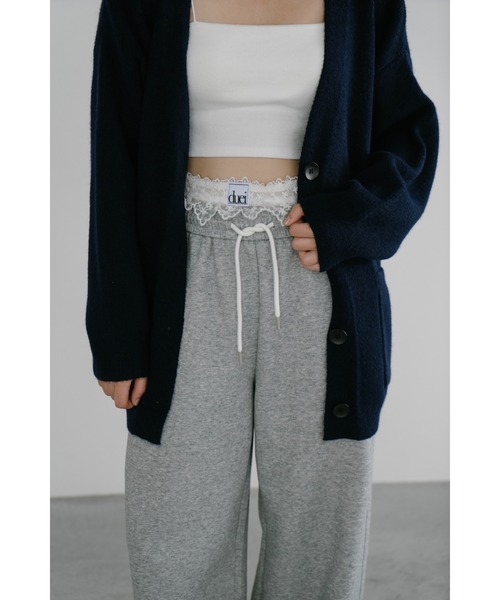 duei（デュイ）の「オーバーサイズニットカーディガン（カーディガン/ボレロ・レディース・ピンク/ネイビー/アイボリー・FREE）」の17枚目の写真